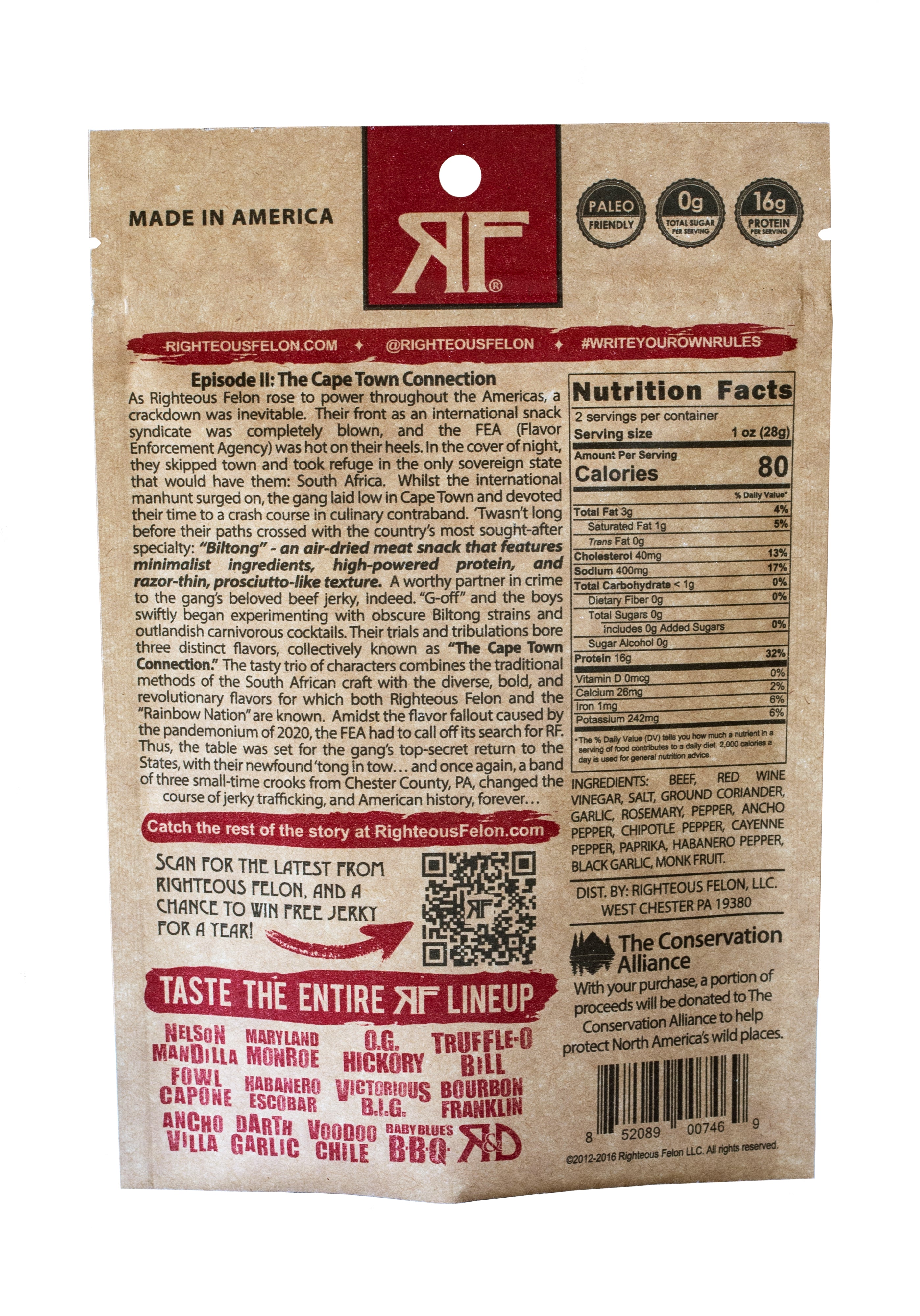 Ancho Villa Biltong (8-pack) T7